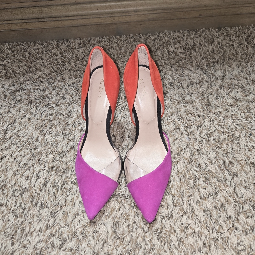 Puma Pink and Orange Heels